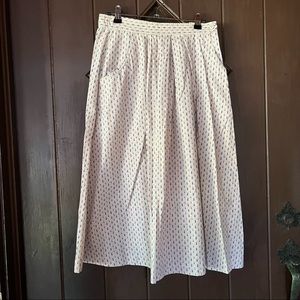 MOVING SALE! Vintage printed high waist skirt